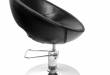 HAIR SYSTEM fotel fryzjerski Q-S006 czarny